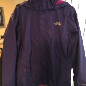 North Face rain jacket